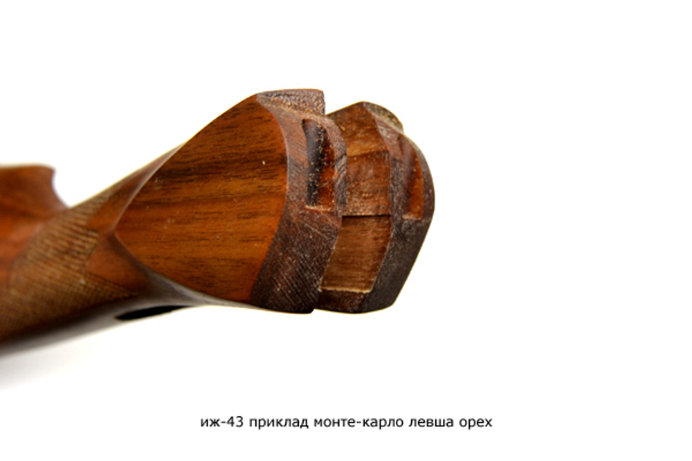 ИЖ-43 приклад Английская ложа Монте-Карло левша орех