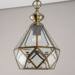 Citilux Витра-1 CL442110 Подвесной светильник витражный Бронза