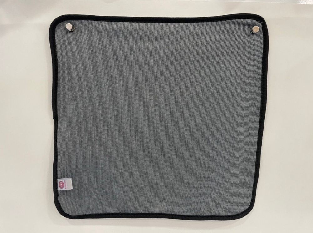 W-02 DY / Мягкое полотенце из микрофибры для чистки автомобиля (серый) 40x40 см (за 1 шт.)