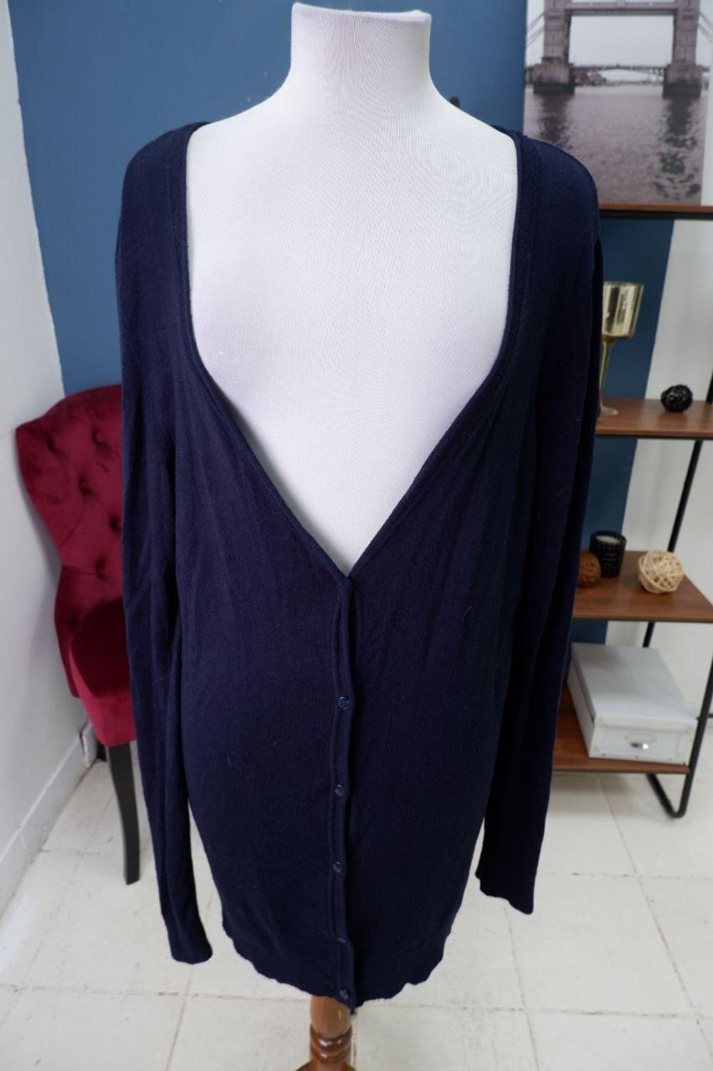 Кардиган Tchibo на пуговицах 52 размер