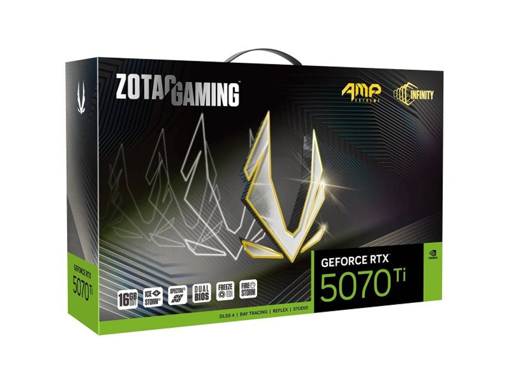Видеокарта Zotac Nvidia GeForce RTX 5070 Ti AMP [ZT-B50710B-10P]