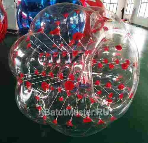 Бизнес-набор: Бамперболы, диаметр 1,5 м, ТПУ (10 шт), насос (1 шт)