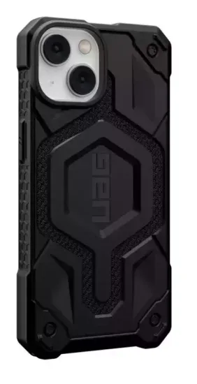 Чехол с поддержкой MAGSAFE Uag Monarch Pro для iPhone 14 6.1", цвет чёрный (Kevlar-Black)
