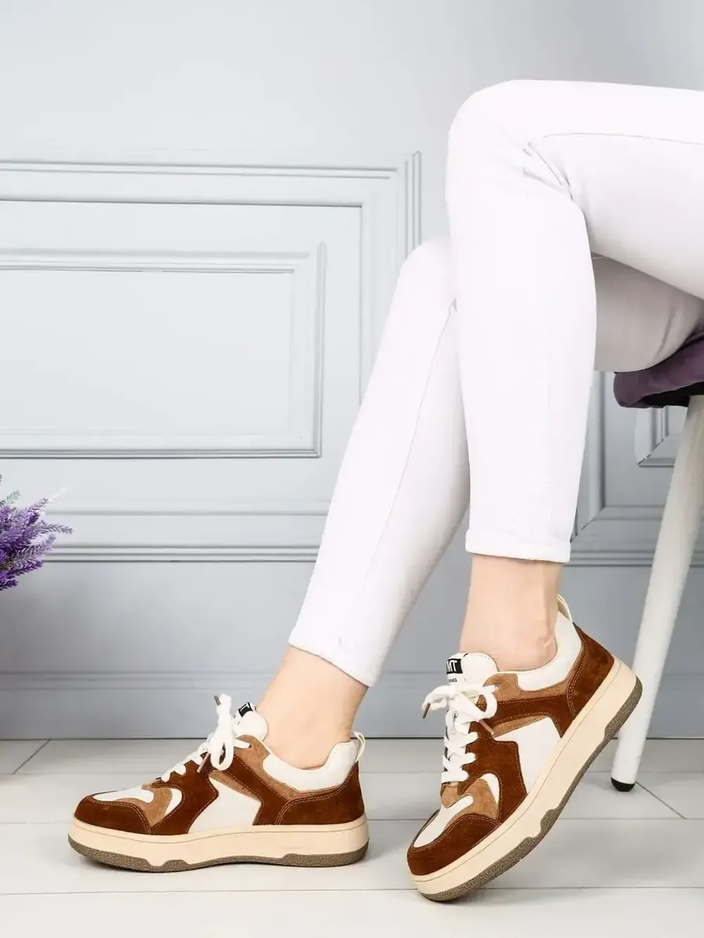 Кроссовки женские натуральная кожа