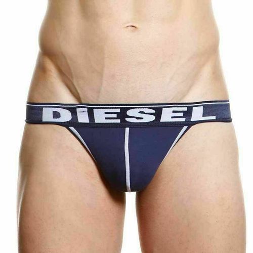 Мужские трусы джоки темно-синие Diesel Fresh and Bright Divine Jockstrap Navy