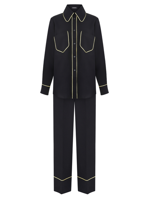 Костюм брючный с кантом