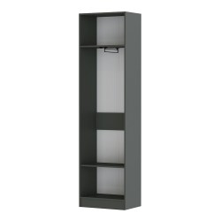 Шкаф для одежды Руэлла, Графит серый