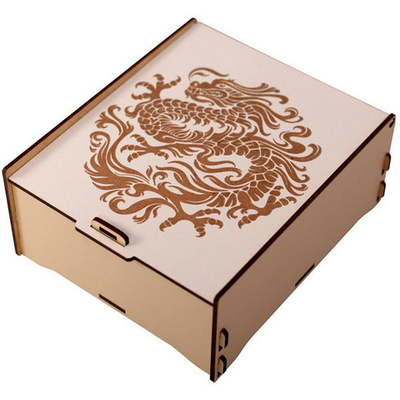 Шкатулка для чайных пакетиков 18*15,5*7,5см «Лунный Дракон»