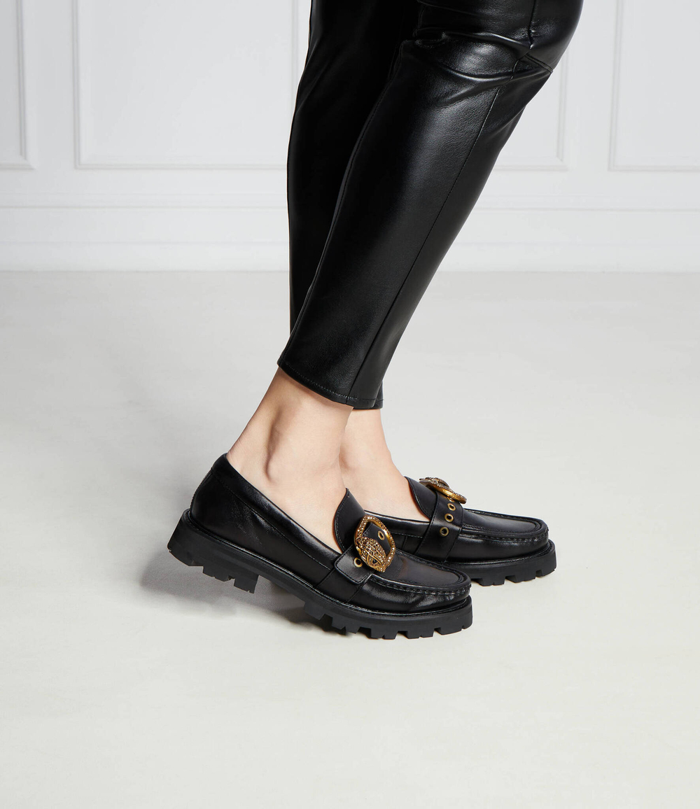 Кожаные мокасины mayfair Kurt Geiger - черный(573000109)