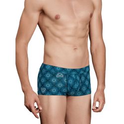 Мужские трусы хипсы темно-синие с принтом Doreanse 1739