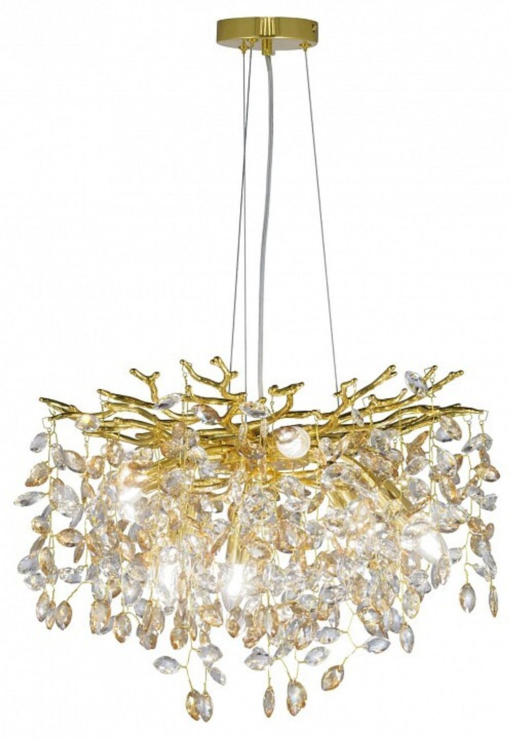 Подвесная люстра LUMINA DECO Brevia LDP 8027-600 GD