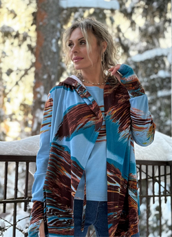 Мантия + Майка /лазурь