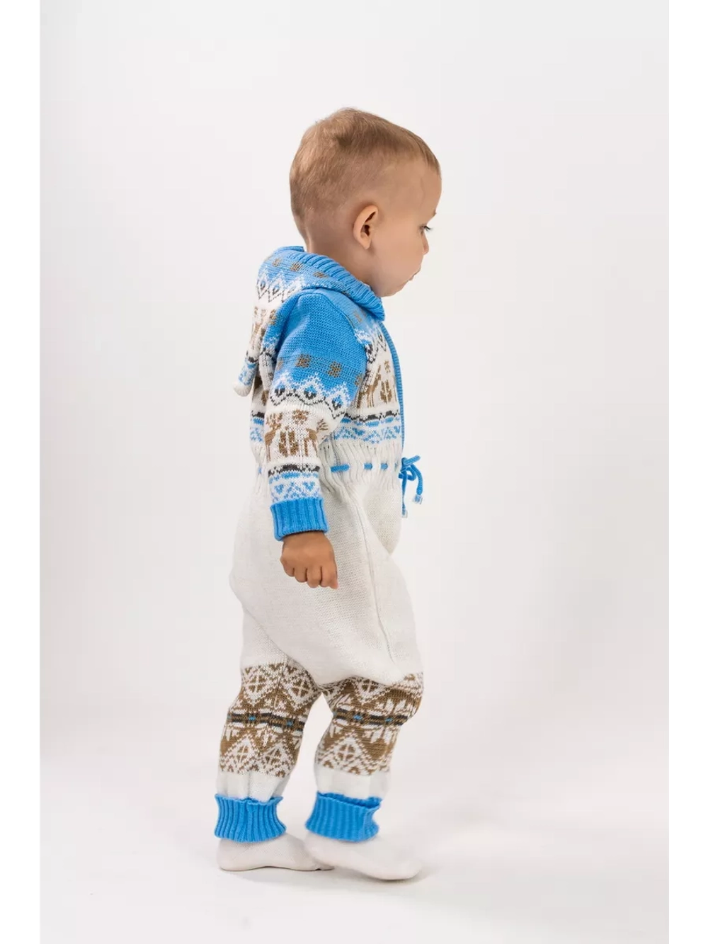 Комбинезон вязаный