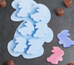 Форма для шоколада «Заяц», 15х11,5 см, 6 ячеек (3,8х3,5 см)