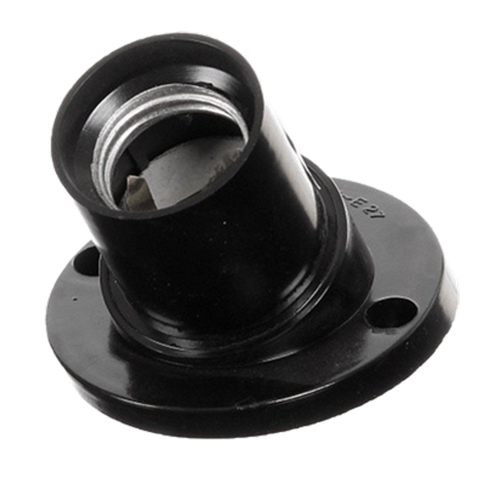 Патрон Е27 настенный карболитовый