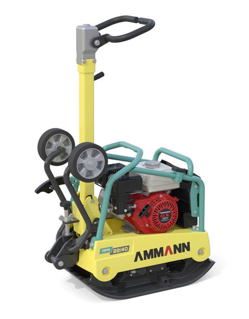 Виброплита бензиновая Ammann APR 22/40 (Honda GX160 / 109 кг) руч/пуск, 400 мм