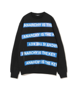 UNDERCOVER СВИТШОТ ЧЕРНЫЙ ANARCHY