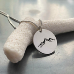 подвеска с индивидуальной гравировкой