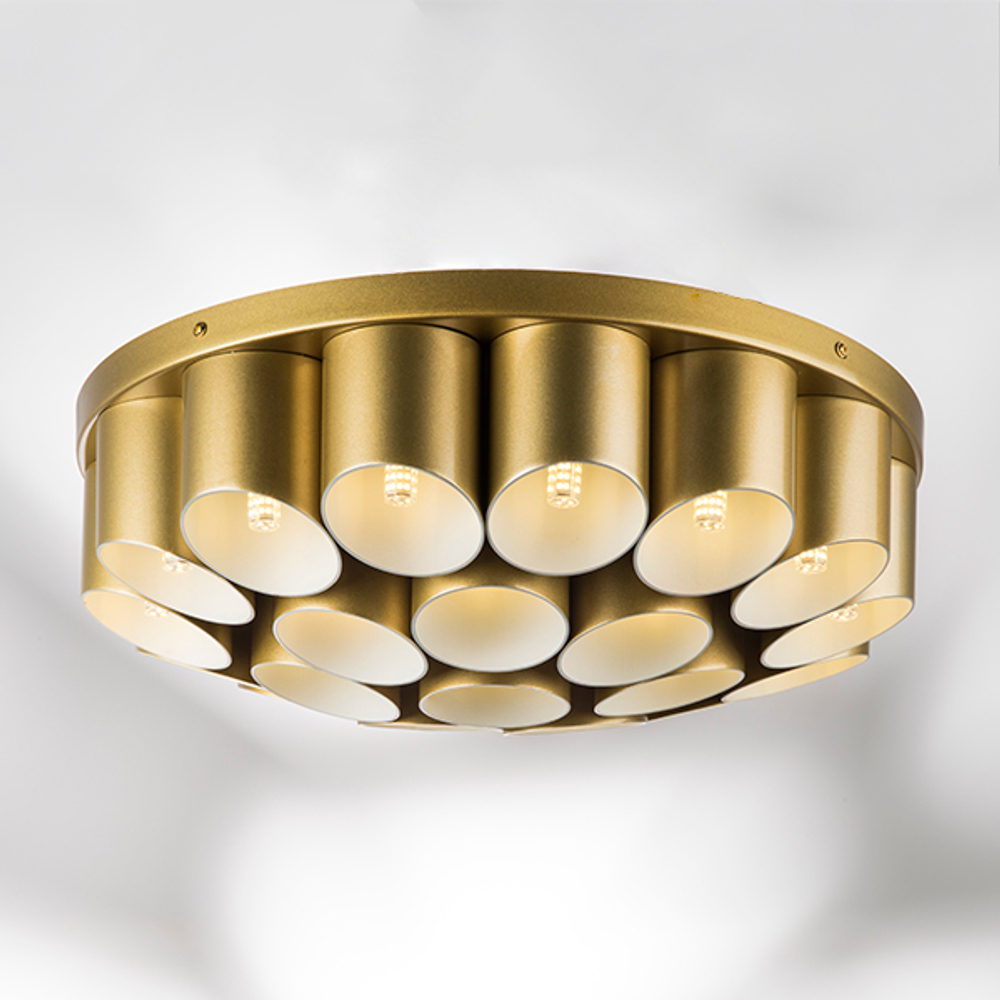 720222 Люстра SIENA 22х40W G9 ЗОЛОТО/БЕЛЫЙ