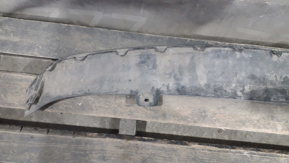 Накладка заднего бампера Hyundai Solaris 1 (RB) 14-17 Б/У Оригинал 866124l500