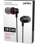 Perfeo наушники внутриканальные IRON черные PF_A4632.jpg