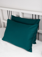 UTOPIA 2 наволочки, сатин изумрудный