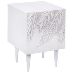 Тумба прикроватная Тропик Классика Айс Сильвер правая