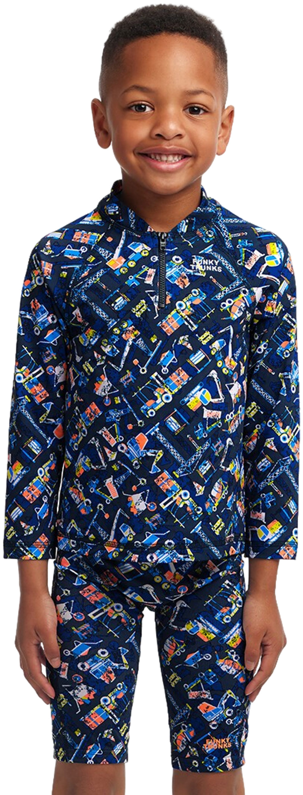 Лонгслив FUNKY TRUNKS Toddler Boys Can We Build It?