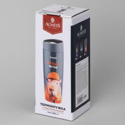 ТЕРМОКРУЖКА AGNESS "CAPYBARA" 360МЛ