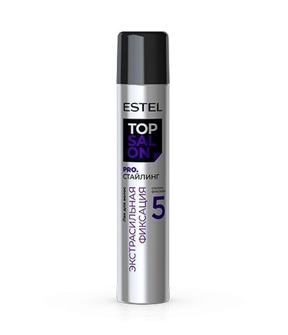 Лак для волос ESTEL TOP SALON PRO экстрасильная фиксация 400 мл