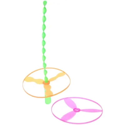 Ветрячок «Вертушка», 28 см, 2 кольца d13 см, микс
