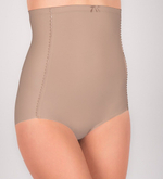 Моделирующие трусики с завышенной линией талии (Размер: 44) (Цвет: молочный)
