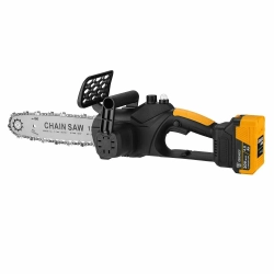 Пила цепная аккумуляторная бесщеточная DEKO DKCHS 20, 12", 20В, 1x4.0Ач, з/у 081-2000