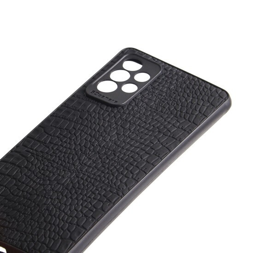 Чехол для Samsung Galaxy A72, Рептилия, 010027 Синий