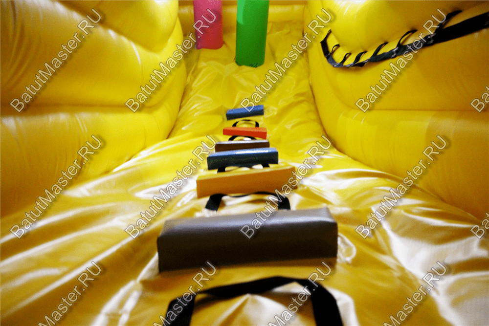 Надувной батут "В гостях у зебры"