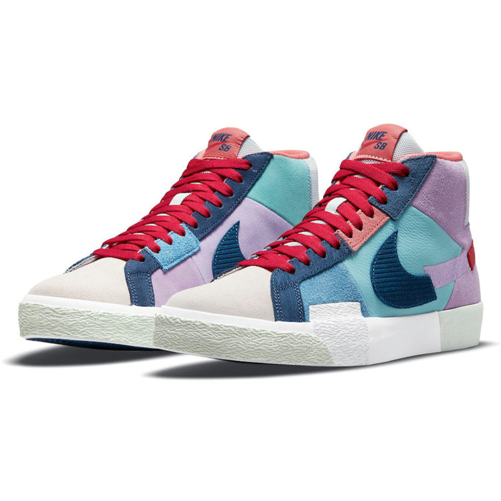 Кроссовки Nike Blazer Mid Zoom Premium SB Mosaic Pack - Multi