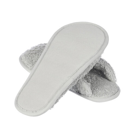 Домашние тапочки Abyss & Habidecor Super Pile 992 серые