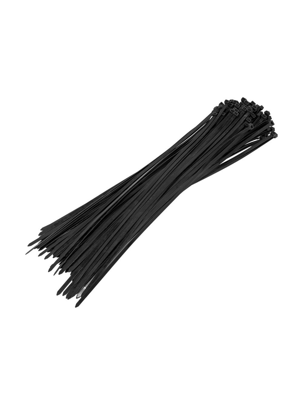 Нейлоновая хомут-стяжка 7,6х600 черная, 100 шт Gigant G/1/88