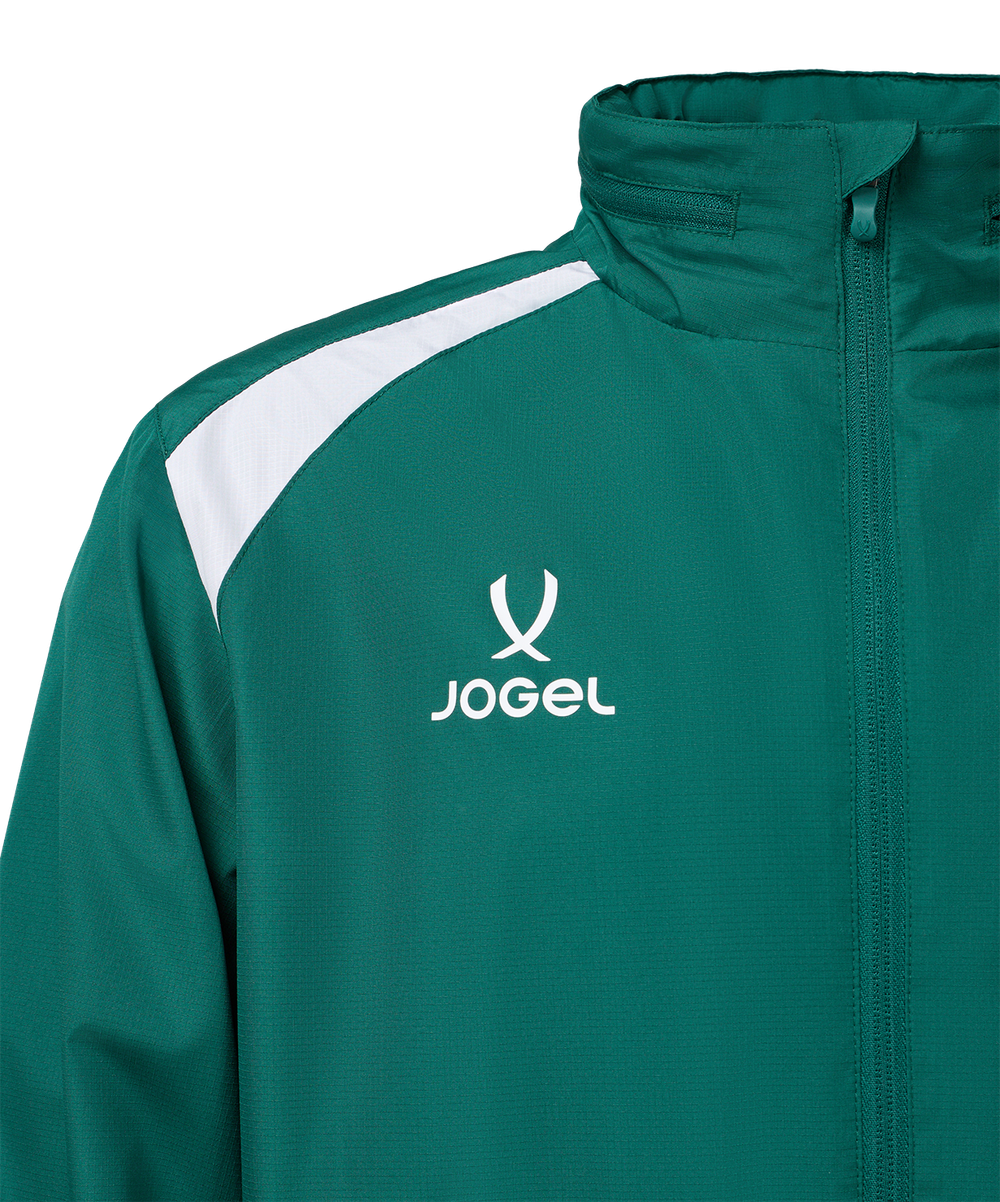 Куртка ветрозащитная Jogel DIVISION PerFormPROOF Rain Jacket, темно-зеленый N4