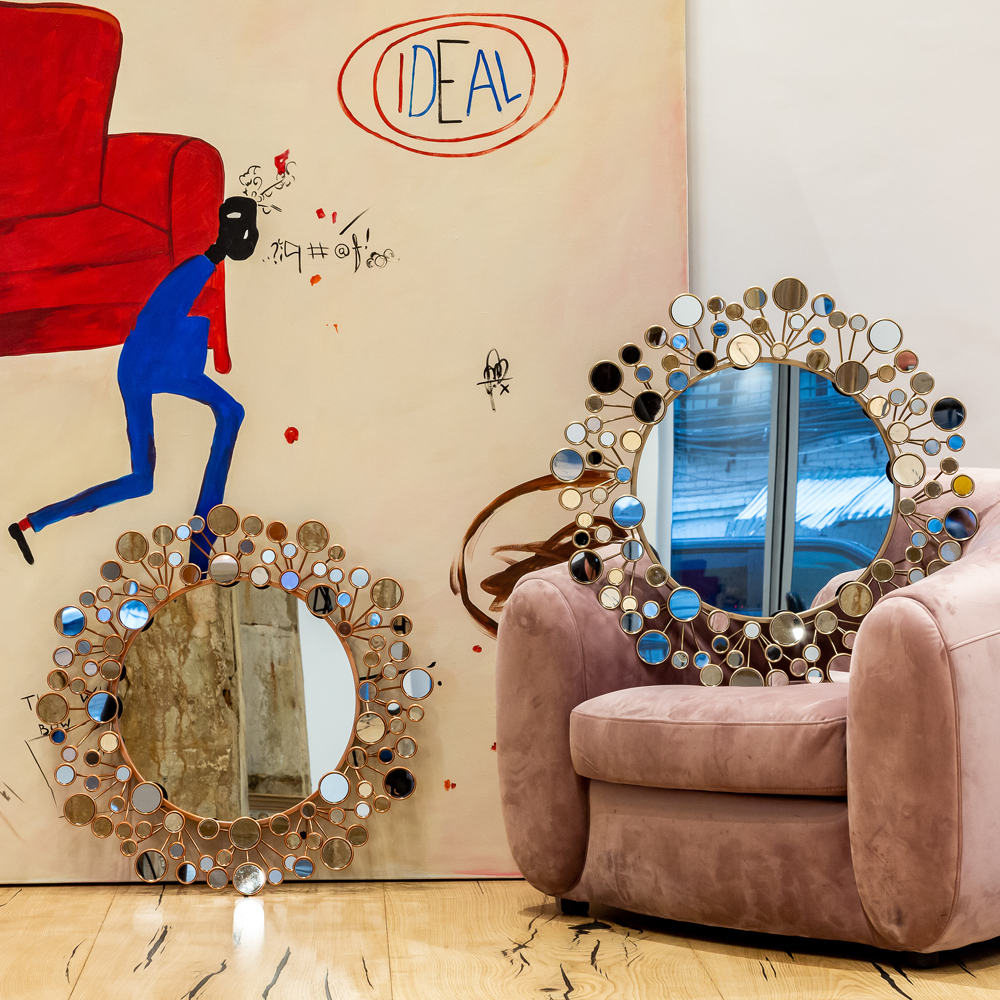 Настенное зеркало Сансет Голд Объект мечты