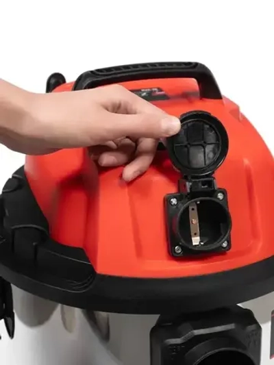 Строительный пылесос, промышленный, электрически Brait BVC-20 (1400 Вт, 20 литров, НЕРА фильтр, сухая/влажная уборка )