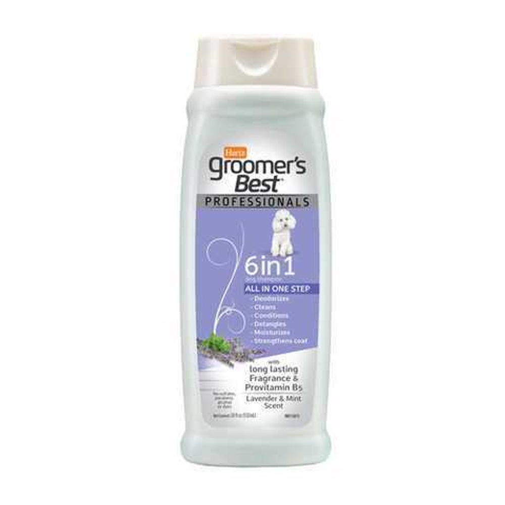 Шампунь Hartz Groomer&#39;s Best PROFESSIONALS 6in1 Shampoo for Dogs для собак 532 мл