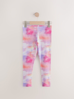 Легинсы для девочки Next E61-328, 5 шт., Сиреневый, Розовый, Черный