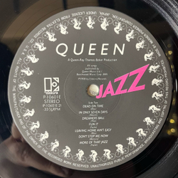 Винтажная виниловая пластинка LP Queen Jazz (Япония 1978) (Оби) Bicycle Race