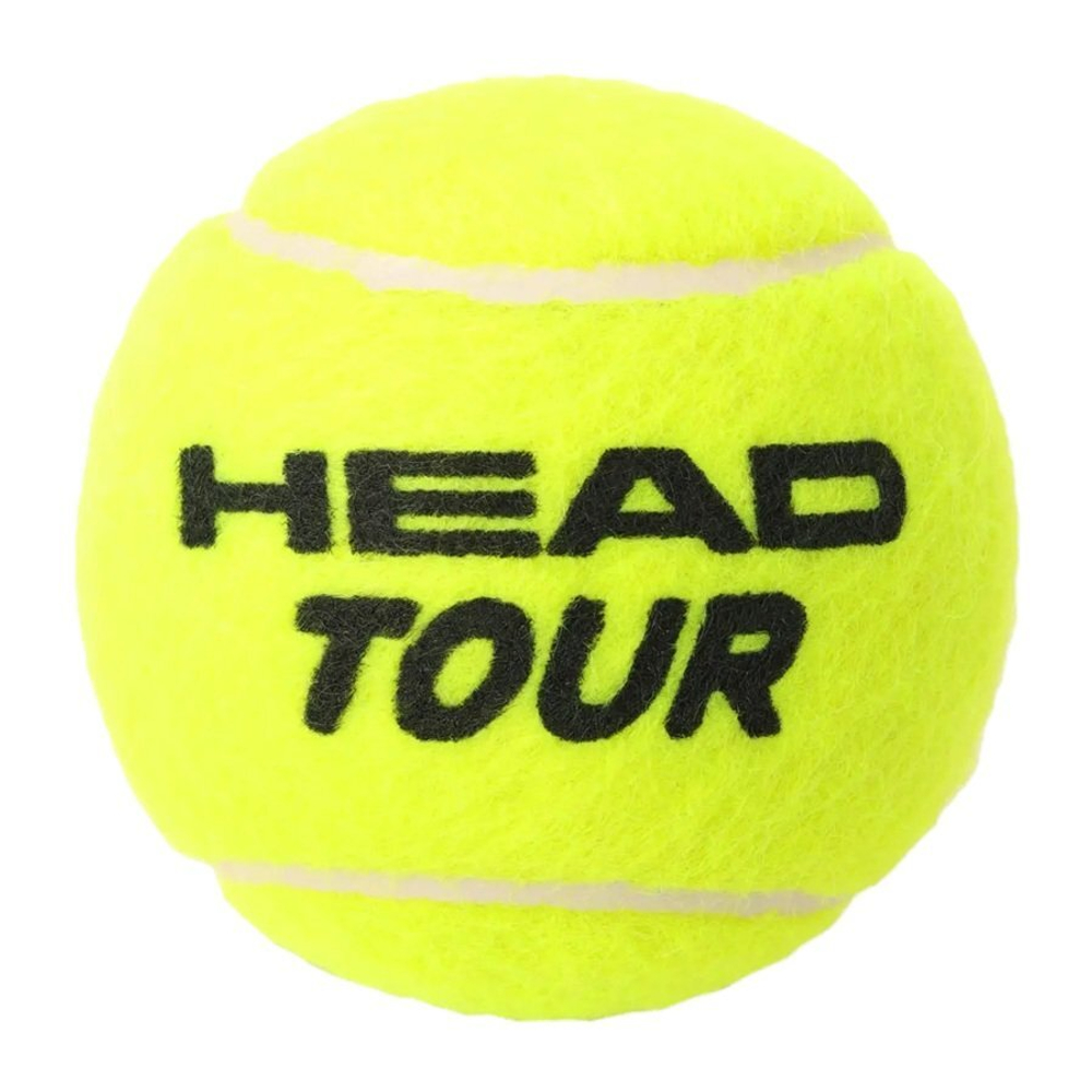 Мячи для тенниса для всех покрытий HEAD TOUR 2x4