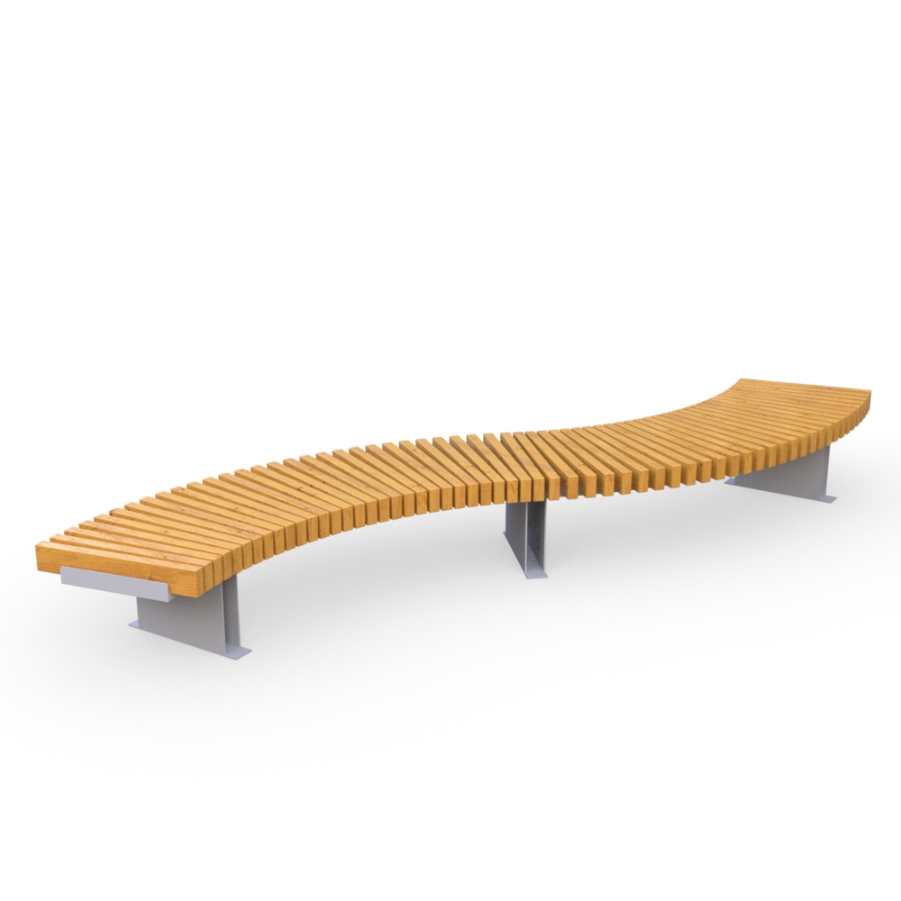 Лавка Rail Road 03 Змейка