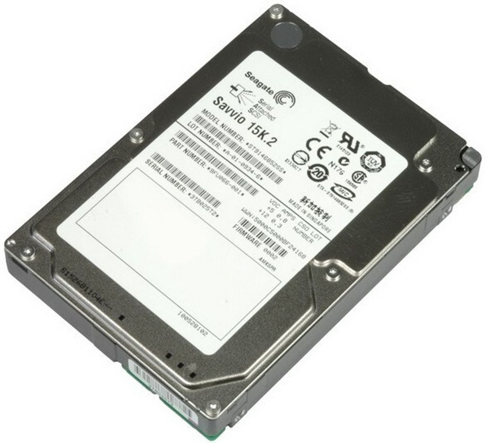 Жесткий диск Seagate SFF SAS 146Gb 15K 2.5&quot; DP Hot-Plug 9FU066-085