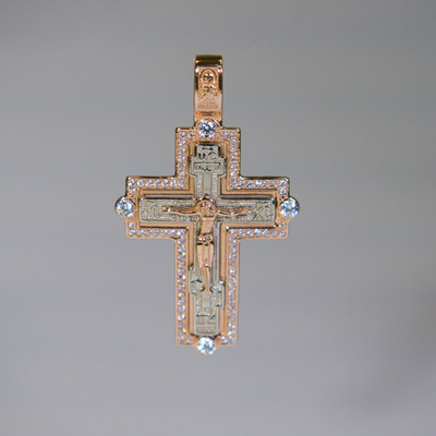 Крест с фианитами Signature Collection
