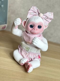 Игрушка мягконабивная 35см AniReal Обезьянка (60170)
