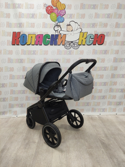 Коляска модульная Carrello Epica 2025 CRL-8510 Silver Grey